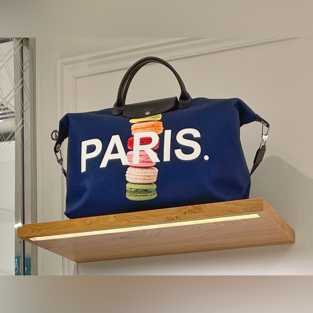 Longchamp Paris Tote Bag XL travel exclusive carry on city edition Le Pliage
